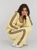 FULL BUTTER YELLOW/BROWN SET