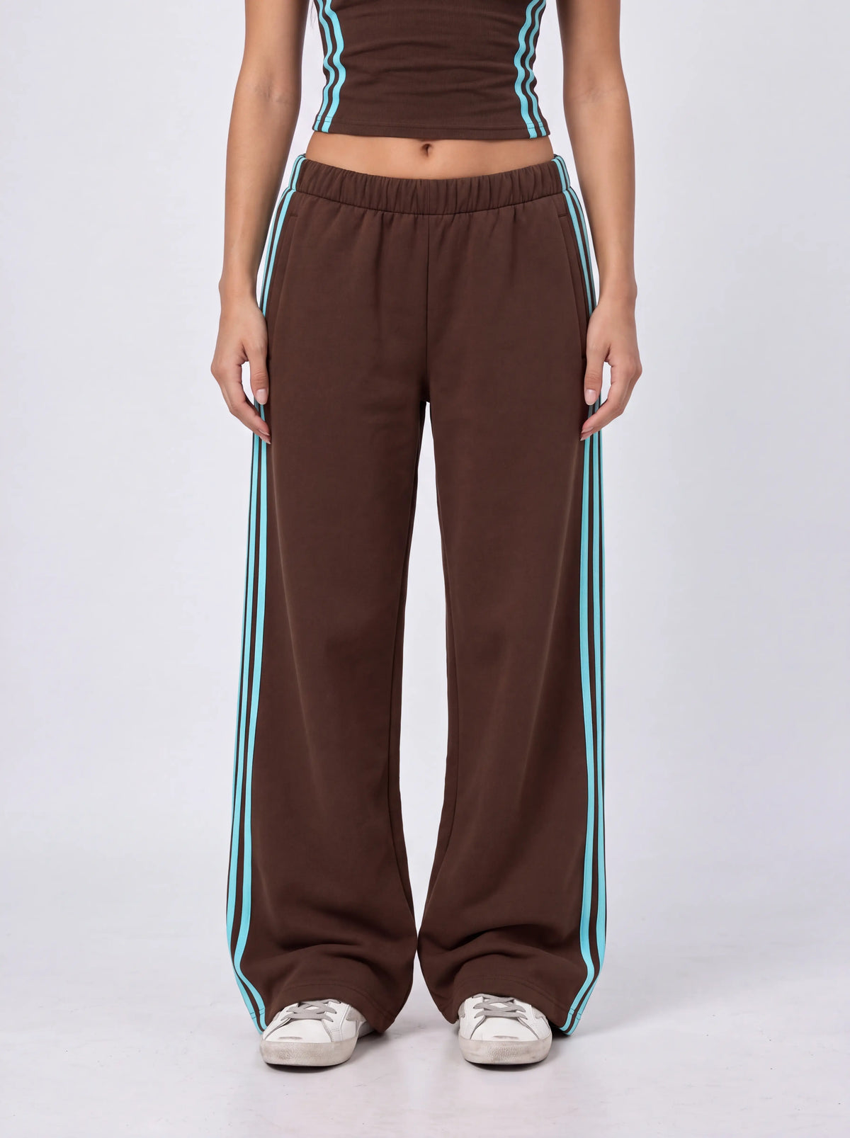 FULL BROWN/MINT STRIPY SET