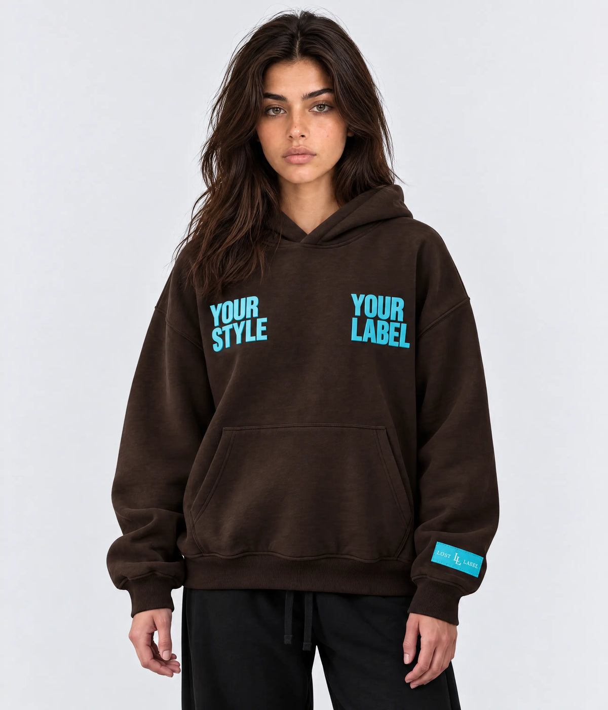 BROWN YSYL HOODIE