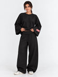 BLACK WIDE SLEEVE SHIRT
