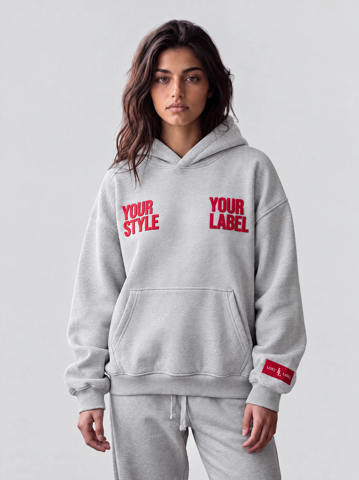 GRAY YSYL HOODIE